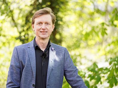 Hans-Günter Brünker (Volt) kandidiert bei der anstehenden Europawahl auf Listenplatz 12.