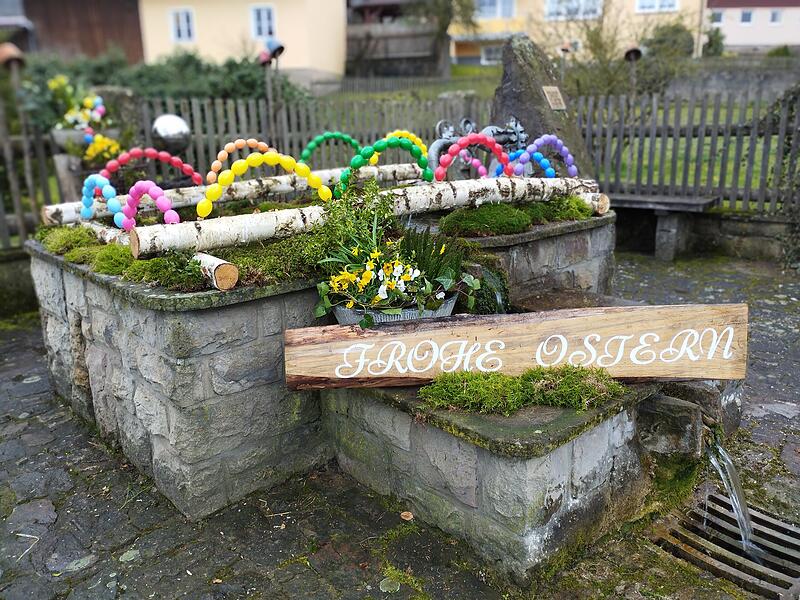 Brunnen in Oberleichtersbach