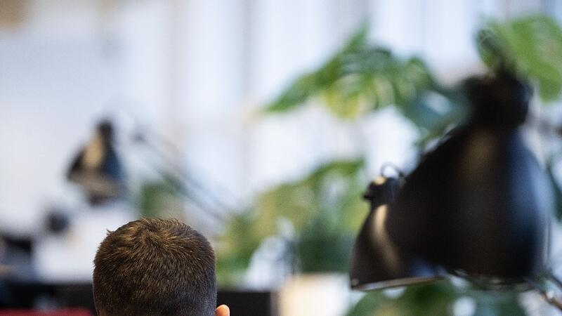 Arbeiter im B&uuml;ro