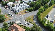 Im Rahmen des Neubaus der S&uuml;dbr&uuml;cke soll die Schlachthofkreuzung umgestaltet werden.