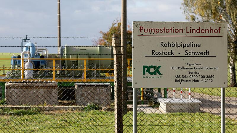 Pumpstation an Ölleitung der PCK Schwedt Pumpstation an Ölleitung der PCK Schwedt