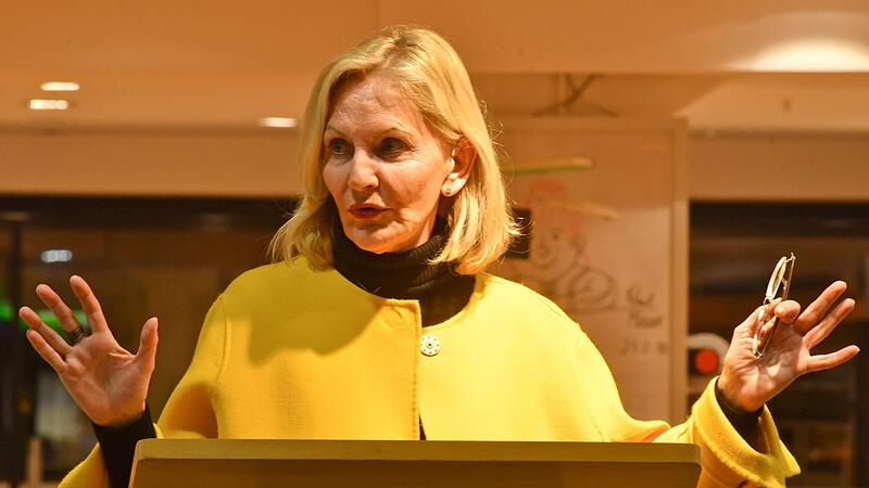 Gaby Hauptmann las 2019 bei Bamlit.