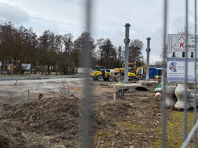 E-Ladepark Baustelle