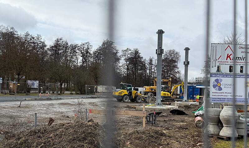 E-Ladepark Baustelle E-Ladepark Baustelle