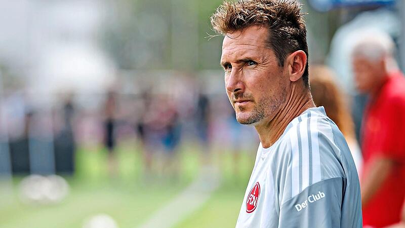 Miroslav Klose geht bereits in seine dritte Saison als Trainer des 1. FC N&uuml;rnberg.Daniel Karmann/dpa
