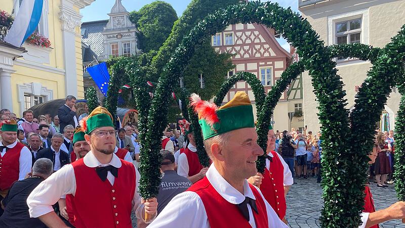 Markus S&ouml;der bei Er&ouml;ffnung der Bierwoche in Kulmbach