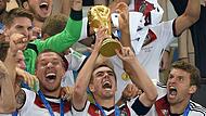 Philipp Lahm beim WM-Triumph 2014
