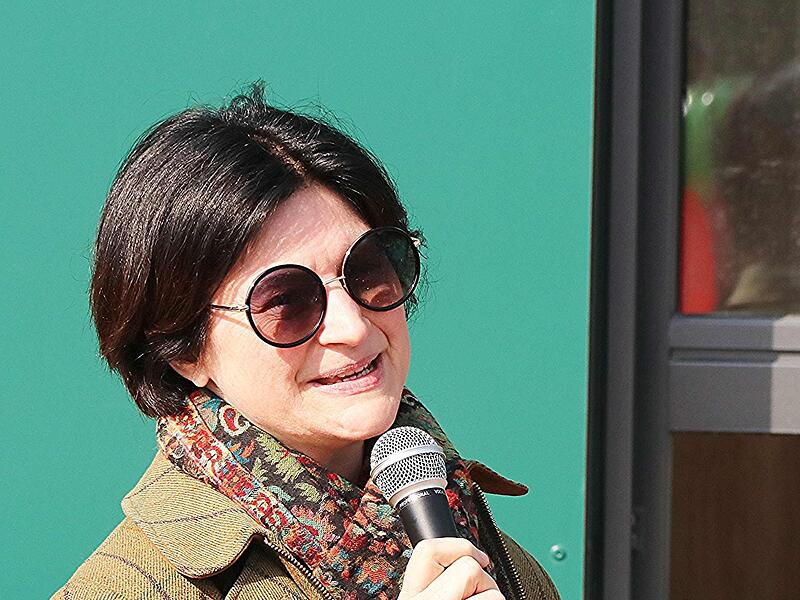 Andrea Möhringer von der Playmobilstiftung: Ziel dieser gemeinnützigen Stiftung ist es, erklärte sie, Kindern und Jugendlichen eine gesunde körperliche, geistige und seelische Entwicklung zu ermöglichen.