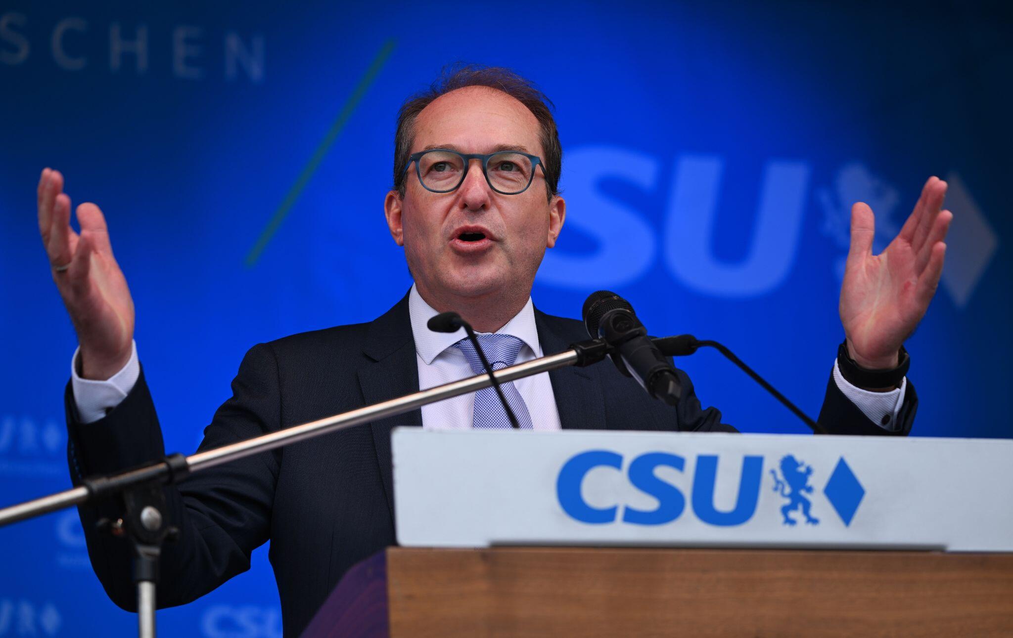 Dobrindt: «Keine Sorge» wegen Fünf-Prozent-Hürde