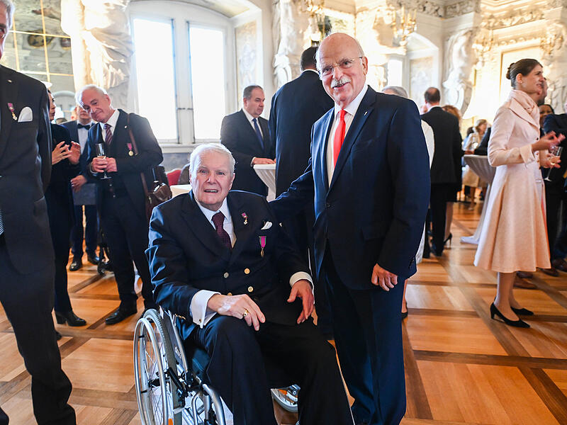 Gro&szlig;er Empfang in Coburg: Mehr als 200 geladene G&auml;ste gratulierten Andreas Prinz von Sachsen-Coburg und Gotha zum 80. Geburtstag.
