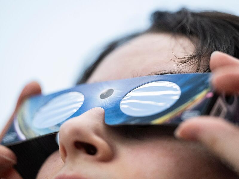 Sonnenfinsternis-Brille Sonnenfinsternis-Brille