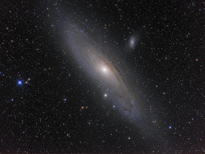 Foto der Andromedagalaxie M31Forchheim & Fränkische Schweiz