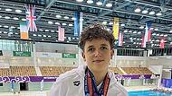 Der Harsdorfer Para-Schwimmer Kimi Brückner holte bei der Deutschen Meisterschaft in Berlin mehrere Titel.