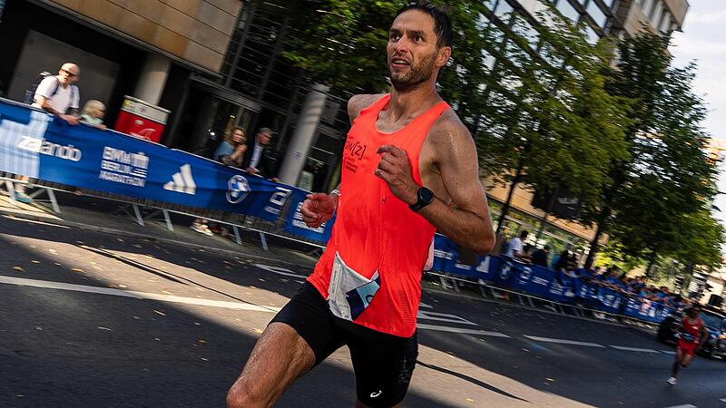 Der G&auml;rtenrother David G&auml;rtlein stellte in Berlin eine neue Marathon-Bestzeit auf.