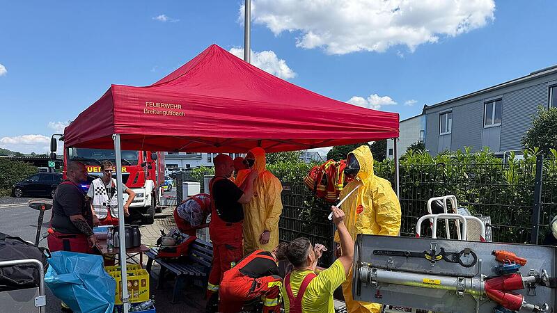 Breitengüßbach: Zwei Verletzte bei Chemie-Unfall Breitengüßbach: Zwei Verletzte bei Chemie-Unfall