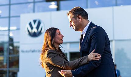Ministerpr&auml;sident Lies besucht Volkswagen in Hannover
