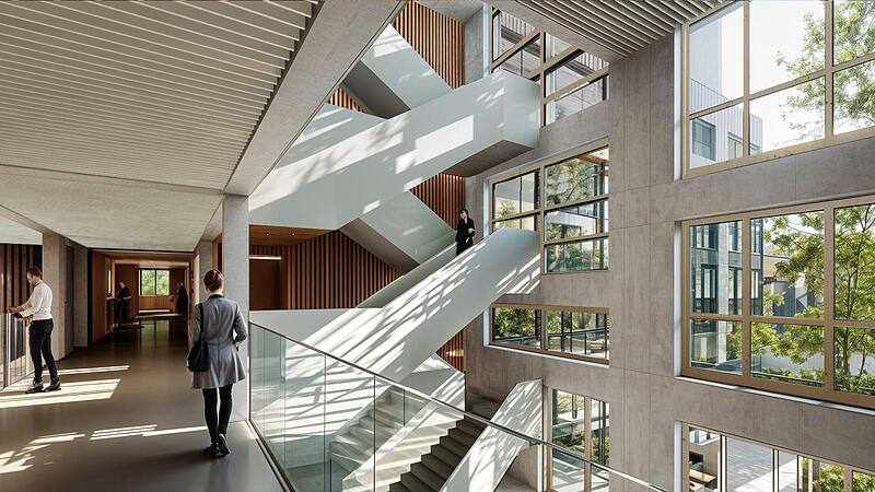 Offen und einladend wie in Erlangen ist auch die neue Landratsamt-Filiale in H&ouml;chstadt geplant.