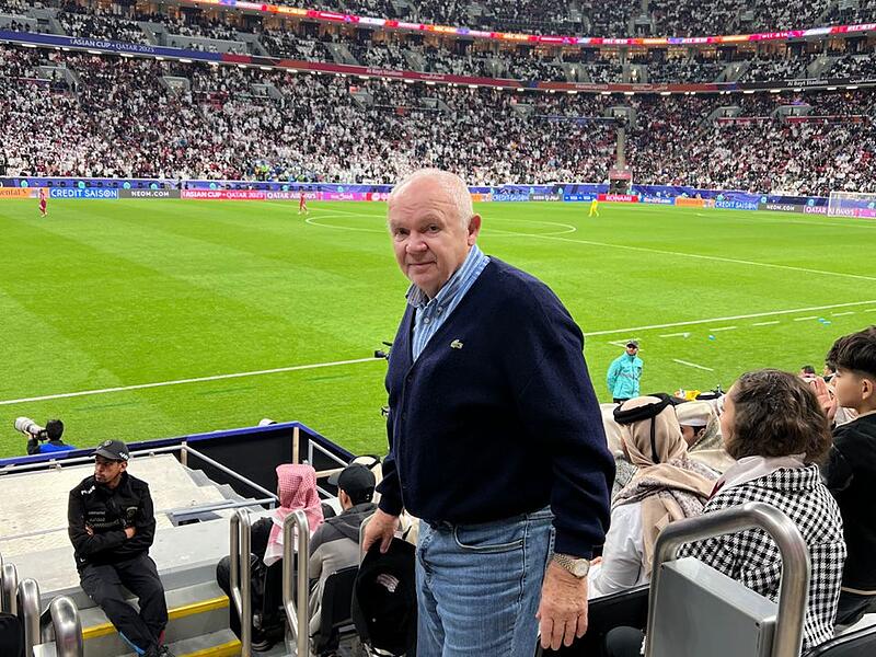 Alfons Schunk Fußball Beeindruckt war der Kulmbacher Alfons Schunk von den für die WM 2022 errichteten Stadien in Katar.