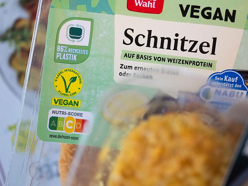 Veggie-Produkte - Veganes Schnitzel