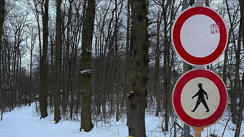 Seit Dienstagabend ist der Kellerwald Forchheim gesperrt, meldet die Stadt. Das hat Auswirkungen auf den Winterzauber am Wochenende.