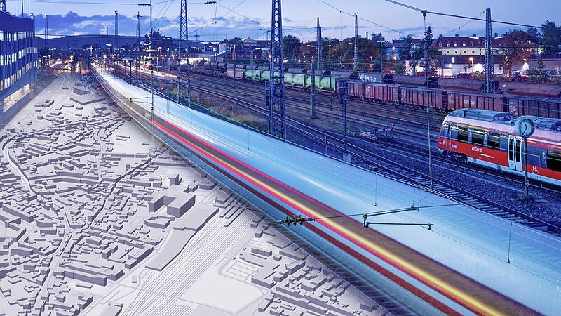 Beginnt die Bahn 2023 wie vorgesehen mit dem Ausbau durch Bamberg? Der schleppende Verlauf der B&uuml;rgerbeteiligung weckt Zweifel daran.