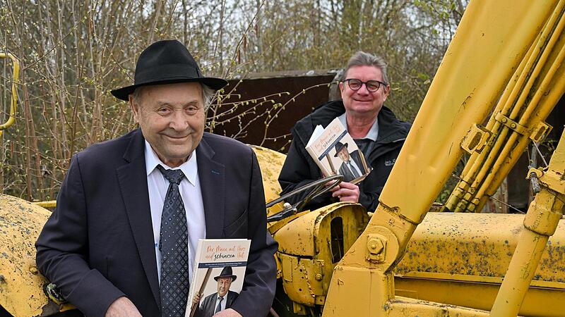 Autor Klaus Kestel (rechts) mit Georg Pfister, dessen Biografie er verfasst hat.