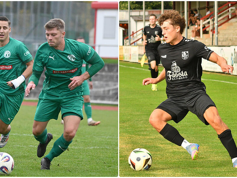 Vor dem Bayernliga-Derby zwischen dem TSV Neudrossenfeld  und dem FC Eintracht Bamberg