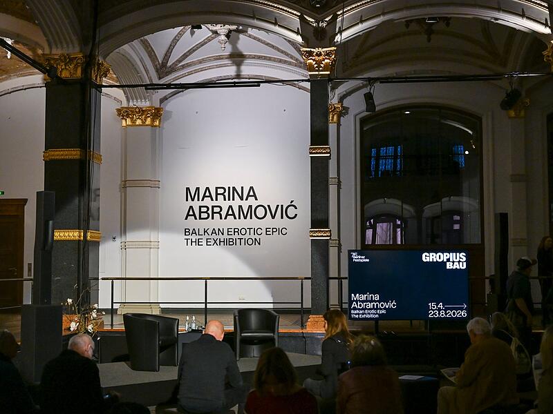 Abramovic-Ausstellung &laquo;Balkan Erotic Epic&raquo;