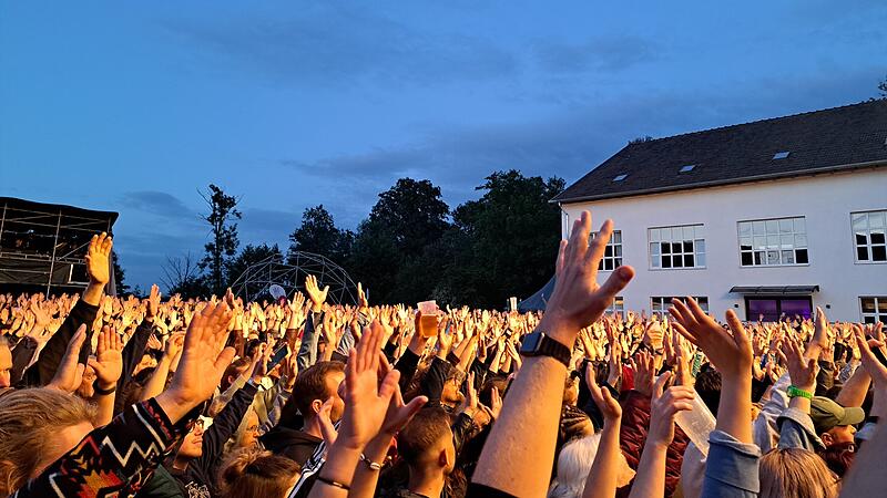Ein Stimmungsbild vom Open-Air in Cortendorf im Jahr 2024