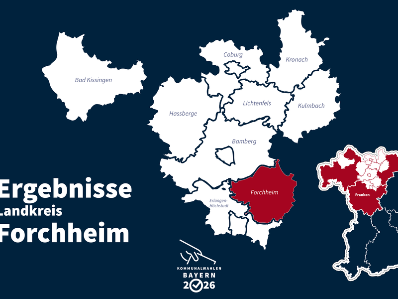 Kommunalwahl 2026: Landkreis ForchheimForchheim & Fr&auml;nkische Schweiz