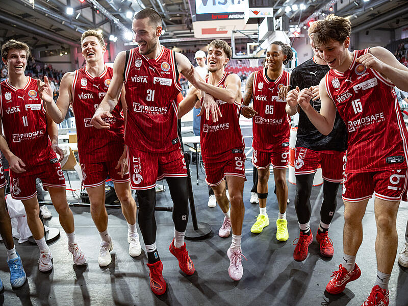 Die Bamberg Baskets feierten im November den Einzug ins Top Four des BBL-Pokals.