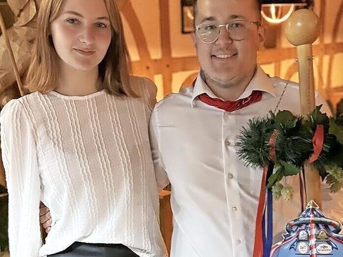 Die Gewinner Emelie Materer und Michael Glasauer.