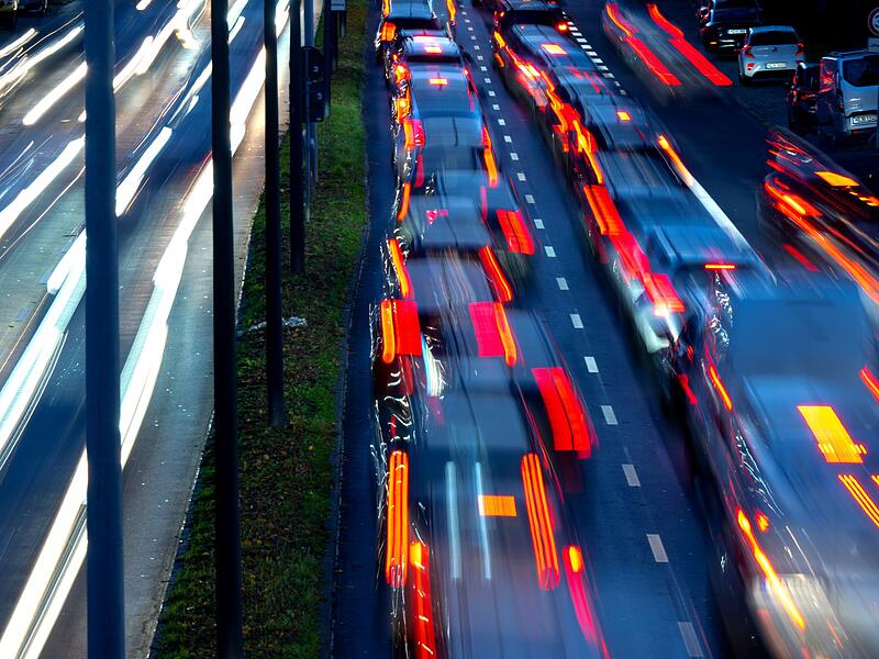 Berufsverkehr in M&uuml;nchen