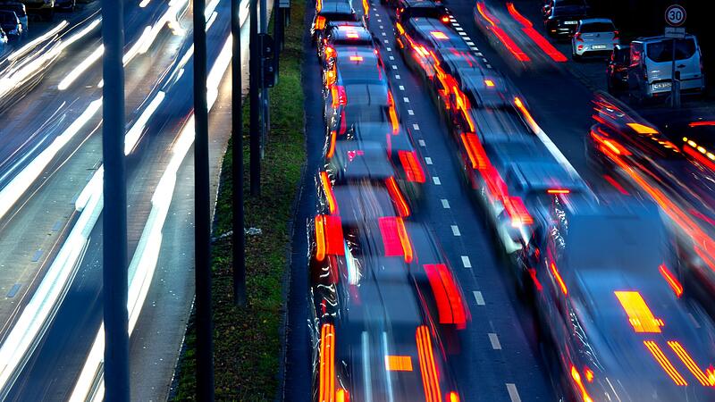 Berufsverkehr in M&uuml;nchen