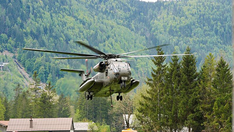 Weitere Entwicklung beim Waldbrand am Saur&uuml;sselkopf