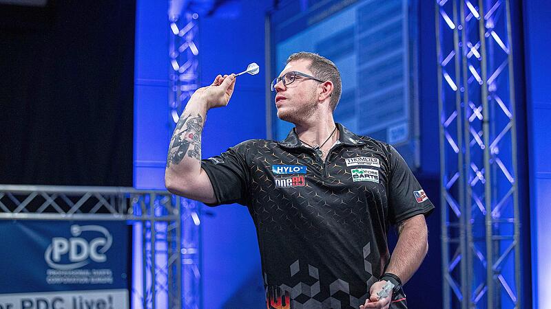 Lukas Wenig ist der neue fränkische Dartprofi