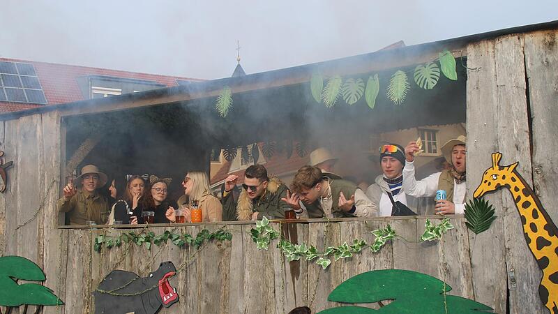 Faschingszug in Thulba Faschingszug in Thulba