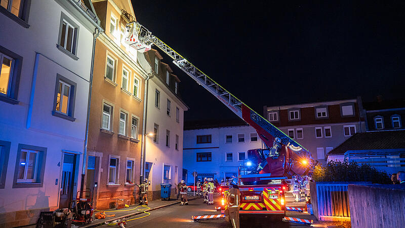 K&uuml;chenbrand in der Wunderburg in Bamberg