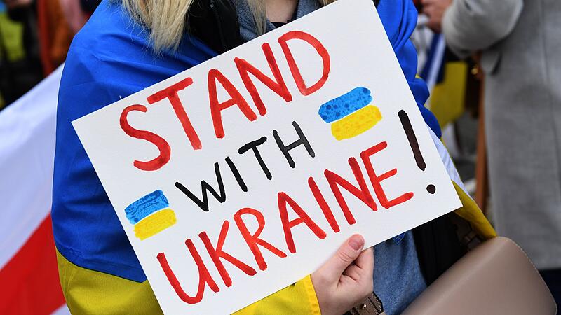 Demo für die Ukraine