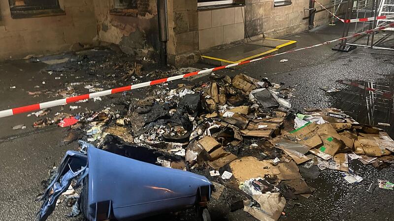 Brand am Kulmbacher Bahnhof