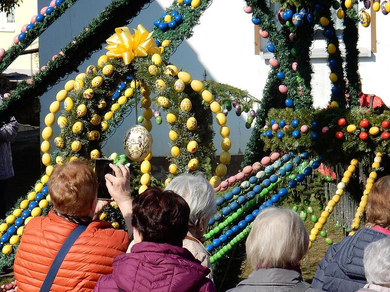 Der Weltrekord lockt viele Besucher an.Forchheim & Fr&auml;nkische Schweiz