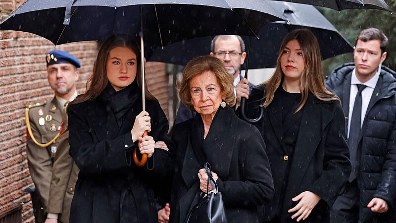 Beisetzung von Irene von Griechenland in Madrid