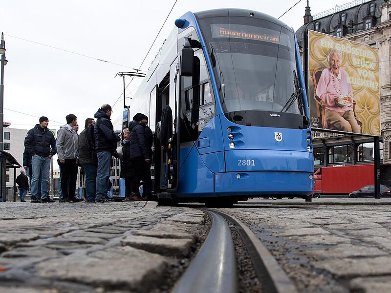 Tram in M&uuml;nchen