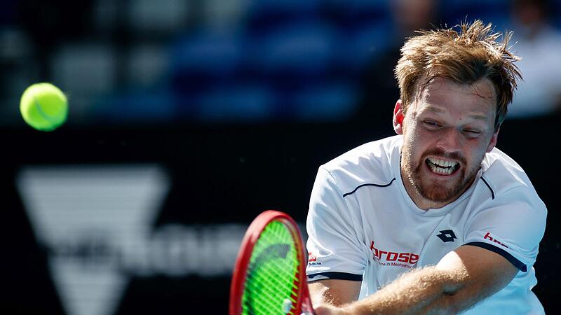 Für Kevin Krawietz hat es mit Alexander Zverev gegen die Briten Dan Evans und Jamie Murray nicht gereicht. Für Kevin Krawietz hat es mit Alexander Zverev gegen die Briten Dan Evans und Jamie Murray nicht gereicht.