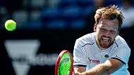 Für Kevin Krawietz hat es mit Alexander Zverev gegen die Briten Dan Evans und Jamie Murray nicht gereicht.