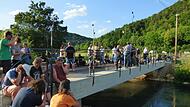 Da war ganz schön was los auf der Haager Brücke.Forchheim & Fränkische Schweiz Da war ganz schön was los auf der Haager Brücke.Forchheim & Fränkische Schweiz
