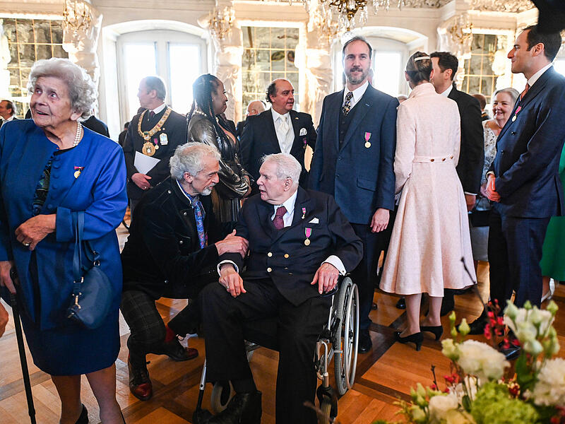 Gro&szlig;er Empfang in Coburg: Mehr als 200 geladene G&auml;ste gratulierten Andreas Prinz von Sachsen-Coburg und Gotha zum 80. Geburtstag.