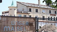 Das alte Kontorhaus auf dem Maisel-Gel&auml;nde hat keine Zukunft. Immerhin f&uuml;r den markanten Turm gibt es Hoffnung.