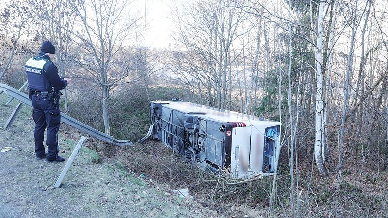 Busunfall in Th&uuml;ringen