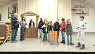 Die Kinder der Theatergruppe Neukenroth im Probenmodus